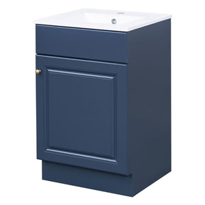 Bathroom Vanity With Sink, Cabinet With Adjustable Shelf