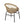Outdoor Accent Chair With Curved Back And Basket Frame (Set of 2) - Light Brown / Beige