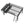 Gaming - Full Size Loft Bed With Desk, LED - Black