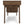 Clarkson - Desk With Side Drawers - Rustic Natural Aged Brown
