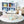 Kids Table And 2 Chairs Set, 3 Piece Toddler Activity Play - White