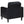 Weld 3 Piece Upholstered Track Arm Sofa Set - Black