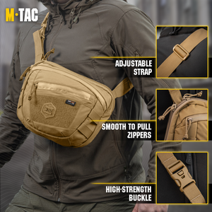 M-Tac Elite Sphaera Large Bag Gen II with Loop Panel