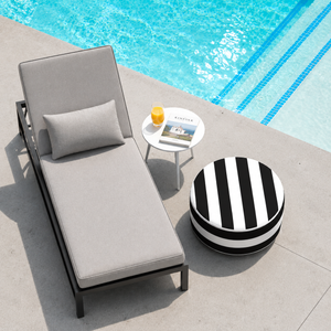 Outdoor Inflatable Ottoman – 21"x21"x9"