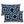 2 Pack Outdoor Lumbar Pillow with Inserts - Blue Trellis