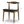 Destiny - Dining Chairs (Set of 2) - Black / Dark Brown