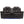 Home Theater Seating Manual Recliner Loveseat With Hide-Away Storage, Cup Holders And Led Light Strip For Living Room