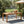 TOPMAX Patio Wooden Dining Table, 67