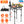 Portable Folding Camping Table With Adjustable Height Hanging Net Rustproof Carbon Steel Foldable Roll-Up Camping Table for Picnic Camping Hiking Beac