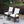 2-Piece Liberatore Dining Chairs with Beige Cushions
