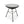 Nusa Modern Rattan Side Table With Tempered Glass Top