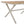 Teak Wood Top Outdoor Table with Steel Frame