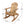 Outdoor Adirondack Rocking Chair With Hand Crafted Details
