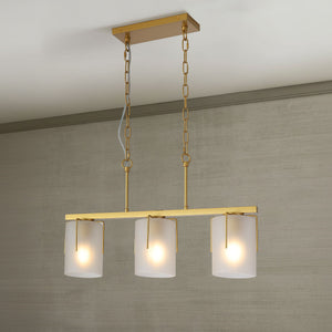 Adjustable Cylindrical Pendant Light