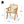 Chandigarh Arm Dining Chair With Natural Cane Design (Set of 2)