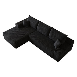 107" Cloud Sectional Couch with L-Shape Chaise