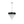 18-inch Modern Crystal Chandelier with Black Velvet Shade