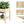 Raised Garden Bed with Water Collection Tray and Storage Shelf