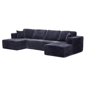 U-Shape Modular Sectional Sofa For Living Room