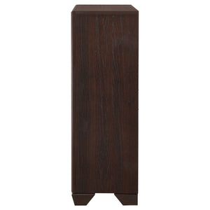 Hadfield - 5 Drawer Chest In Rich - Dark Brown