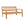 2-Piece Outdoor Teak Acacia Wood Conversation Set