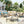 6-Piece Outdoor Patio Furniture Set with Steel Frame Sofa & Acacia Wood Table
