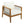 Outdoor Club Chair (Set of 1) - Acacia Wood Frame with Rope Back