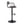 Demi - Contemporary Adjustable Height Barstool With Swivel With Rounded T Footrest (Set of 2)