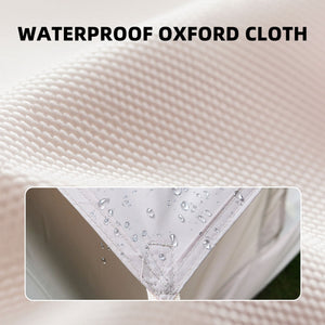 6.3m² Inflatable Camping Tent with Clear Skylight and 420D Oxford Waterproof Fabric