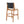 4 Pieces Arly Black Outdoor Bar Stool Solid Acacia Wood and Woven Wicker