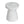 Outdoor Ponti Travertine Side Table, White
