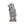 Charming Cocker Spaniel Dog Statue Bench Gray Magnesium Oxide