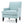 Serenada Upholstered Fabric Club Chair With Nailhead Trim And Tapered Birch Legs
