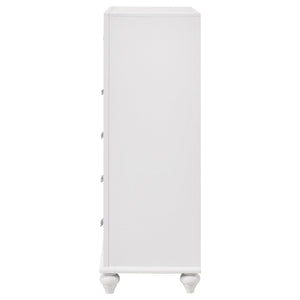 Randall - 5 Drawer Chest - White
