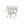 Adara Elegant White Coffee Table