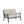 All Weather Loveseat 2 Seats Sofa With Cushions - Light Khaki / Beige