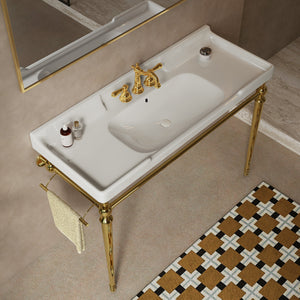 VICI 48" Bathroom Console Sink, Wall-Mounted