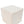 Chic Modern MGO Cube Side Table with Fluted Design - Antique Brown