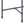 Brantley Clear Glass & Sandy Table