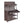 Potting Bench With 5 Drawer Storage And Slatted Back Panel, Garden Workstation - Brown