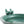 Handmade Ceramic Bird Bath, 11.8 Inch Forest