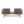Outdoor Sofa With Cushions And Iron Legs - Dark Gray