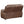 Worthington - Padded Arm Loveseat - Dark Brown