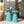 Serenita Outdoor Side Tables With Flared Design (Set of 2)