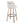 Hannah - Transitional Fixed Height Barstool With Swivel With Round Footrest (Set of 2)
