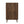 Shoe Cabinet, Upright Storage Unit - Walnut