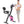 Exercise Bike Folding Stationary Bikes For Home With 16 Level Magnetic Resistance