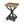 End Table (Natural + Black)
