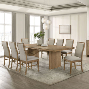 Dreydon - Upholstered Dining Side Chair (Set of 2) - Light Brown