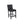 Modern 5 Piece Counter Height Dining Set With Tufted Nail Head Chairs